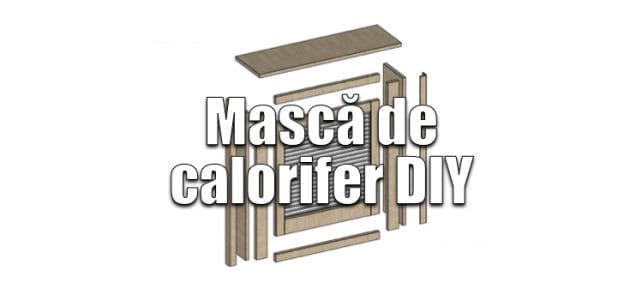 mască de calorifer bricolaj