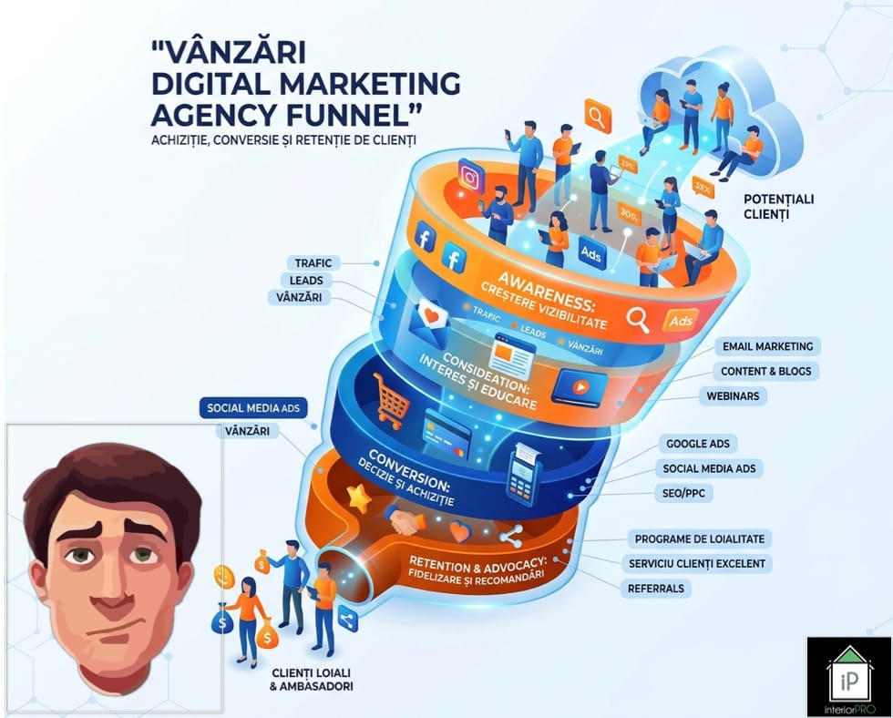 Cum să atrag mai mulți clienți prin înțelegerea funnel-ului de marketing