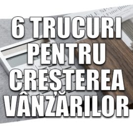 6 trucuri pentru creșterea vânzărilor de mobilă