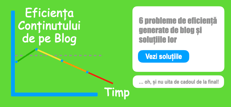 Blog pentru promovare