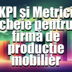 Evaluarea performanței într-o firmă de producție mobilier: 4 tipuri de KPI-uri și metrici cheie