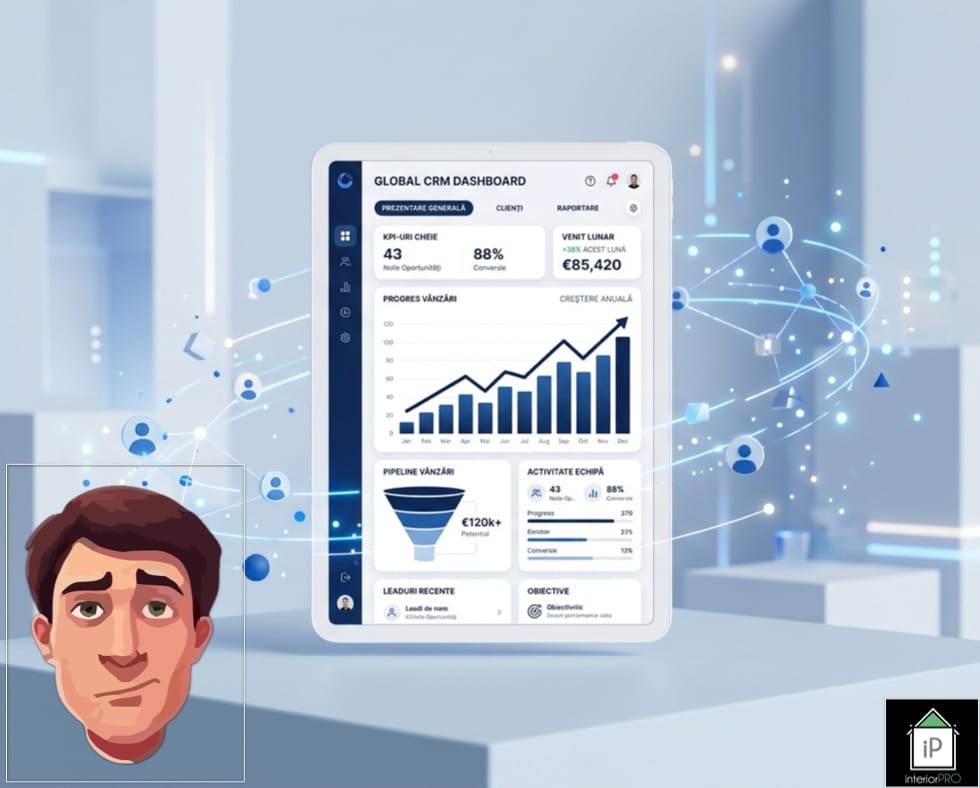 Cum utilizezi CRM ca sa vinzi mai mult - Grafice de creștere a vânzărilor