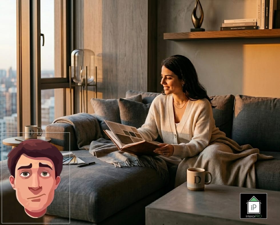 modele de reclame pentru magazin de mobila canapea living modern